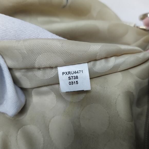 Kate Spade New York Pink Crossgrain Leather Domed Double Handles Satchel Bag - Picture 12 of 16